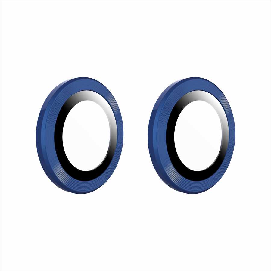Apple iPhone 12 Go Des Eagle Kamera Lens Koruyucu Lacivert
