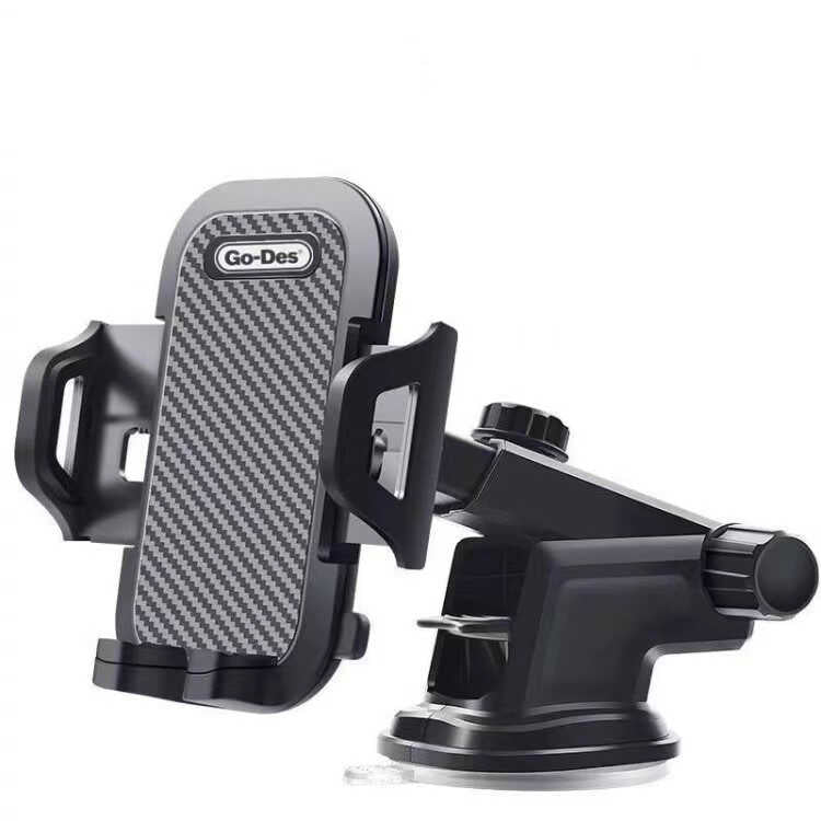Go Des GD-HD693 2 in 1 Araç Telefon Tutucu Siyah