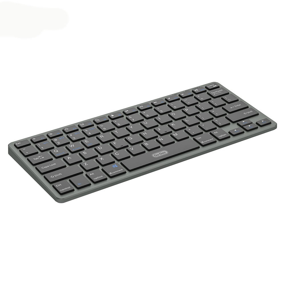Go Des GD-KB325 Sessiz Tuş Tasarımlı Bluetooth Bağlantılı Kablosuz Klavye