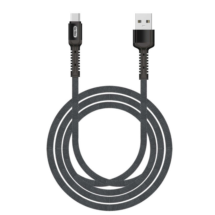 Go Des GD-UC529 Type-C Usb Kablo Siyah
