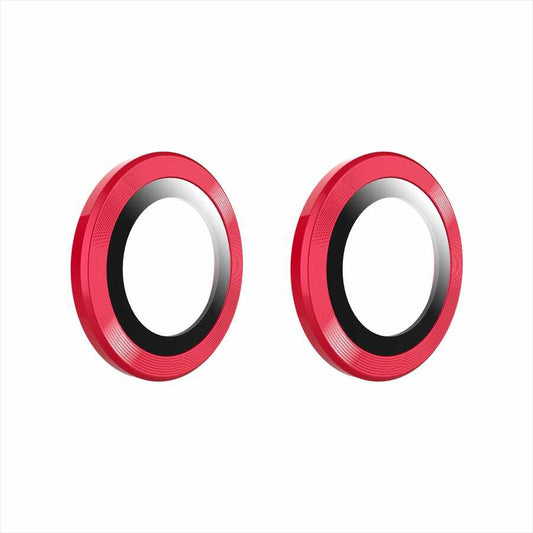 Apple iPhone 11 Go Des Eagle Kamera Lens Koruyucu Kırmızı