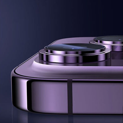 Apple iPhone 12 Go Des CL-10 Kamera Lens Koruyucu Mavi