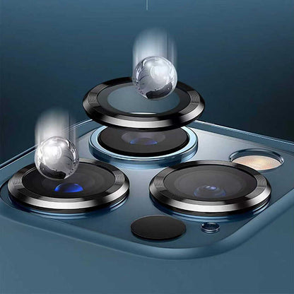 Apple iPhone 12 Go Des Eagle Kamera Lens Koruyucu Kırmızı