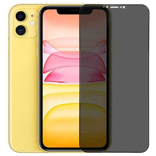 Apple iPhone 12 Go Des Privacy Ekran Koruyucu Siyah