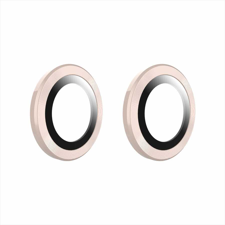 Apple iPhone 12 Mini Go Des Eagle Kamera Lens Koruyucu Mor