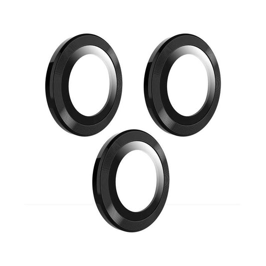Apple iPhone 12 Pro Max Go Des Eagle Kamera Lens Koruyucu Siyah