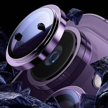 Apple iPhone 13 Go Des CL-10 Kamera Lens Koruyucu Kırmızı