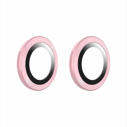 Apple iPhone 14 Go Des Eagle Kamera Lens Koruyucu Rose Gold