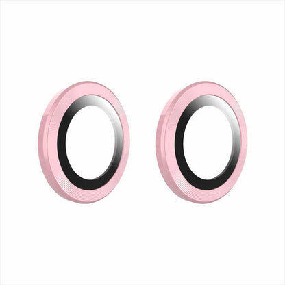 Apple iPhone 14 Go Des Eagle Kamera Lens Koruyucu Rose Gold