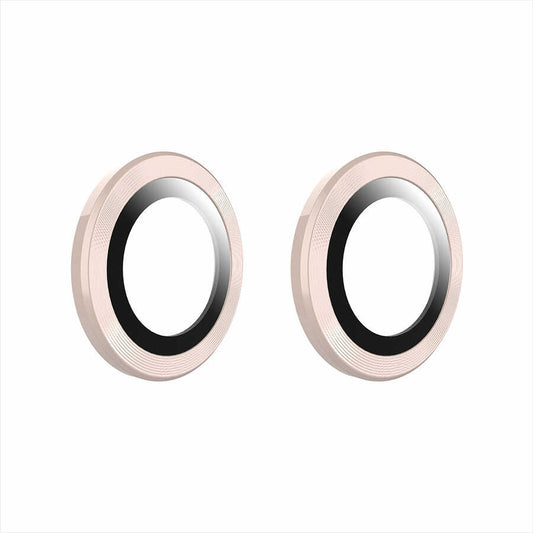 Apple iPhone 14 Go Des Eagle Kamera Lens Koruyucu Gold