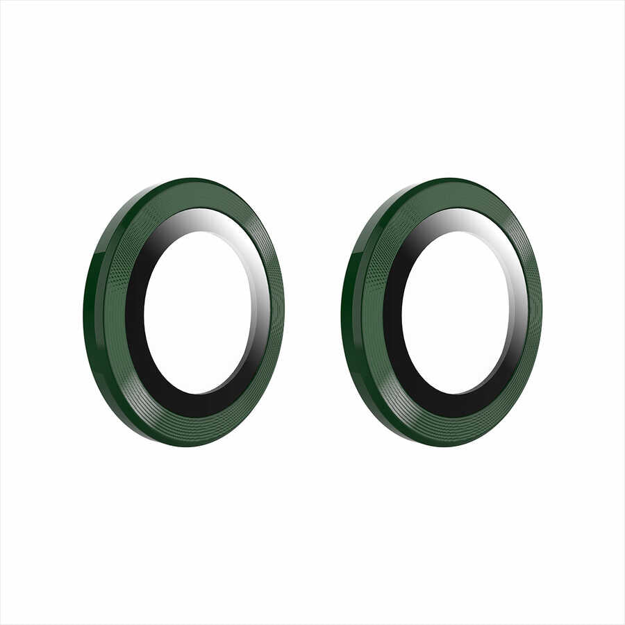 Apple iPhone 14 Go Des Eagle Kamera Lens Koruyucu Siyah