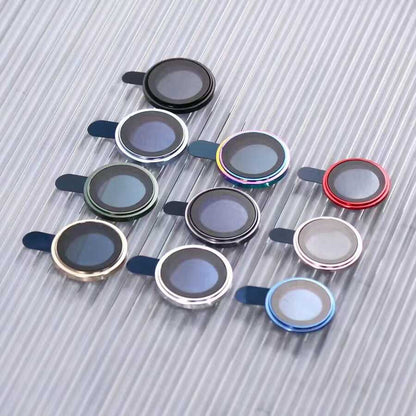 Apple iPhone 14 Plus Go Des Eagle Kamera Lens Koruyucu Lacivert