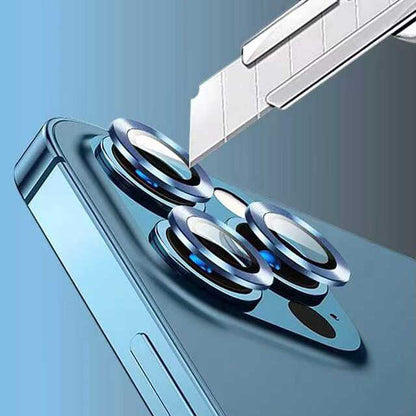 Apple iPhone 14 Pro Max Go Des Eagle Kamera Lens Koruyucu Mor