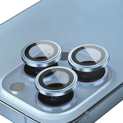 Apple iPhone 14 Pro Max Go Des Eagle Kamera Lens Koruyucu Mor
