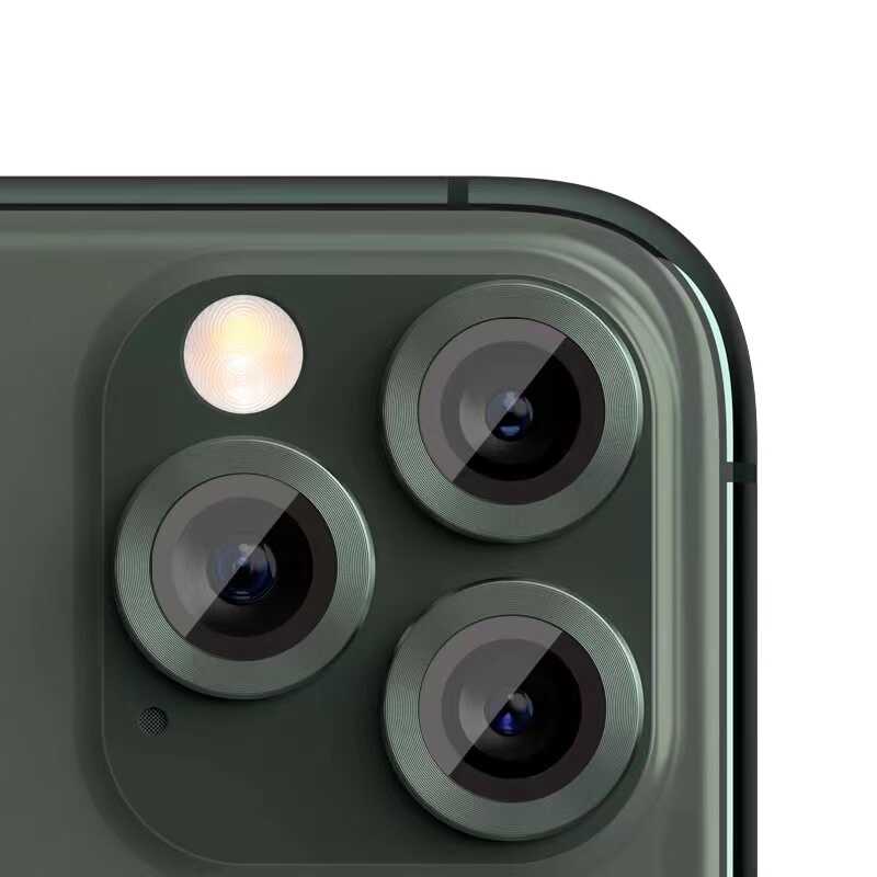 Apple iPhone 14 Pro Max Go Des Eagle Kamera Lens Koruyucu Mor