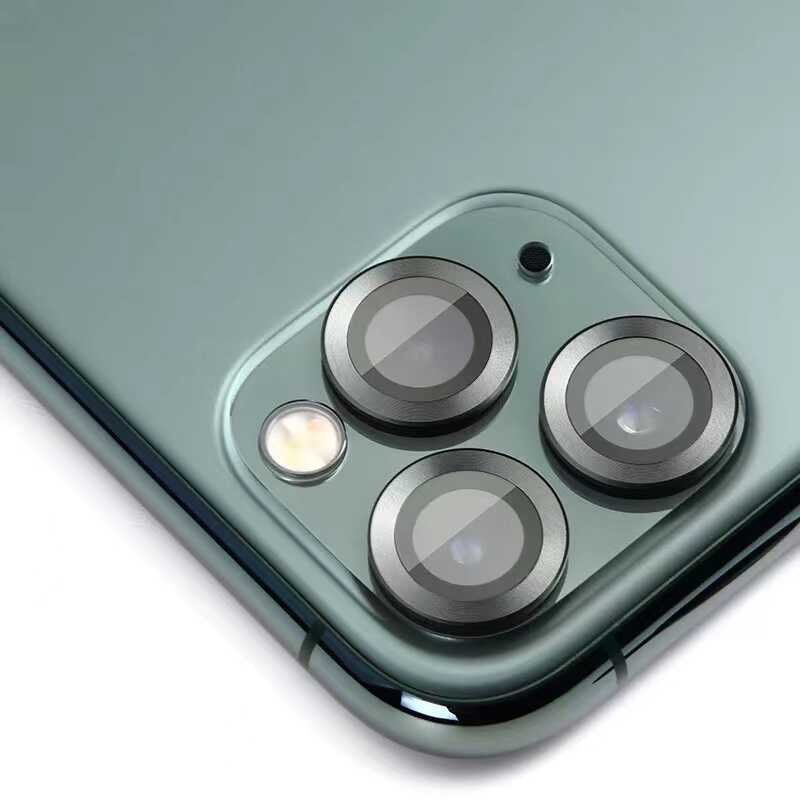 Apple iPhone 14 Pro Max Go Des Eagle Kamera Lens Koruyucu Mor