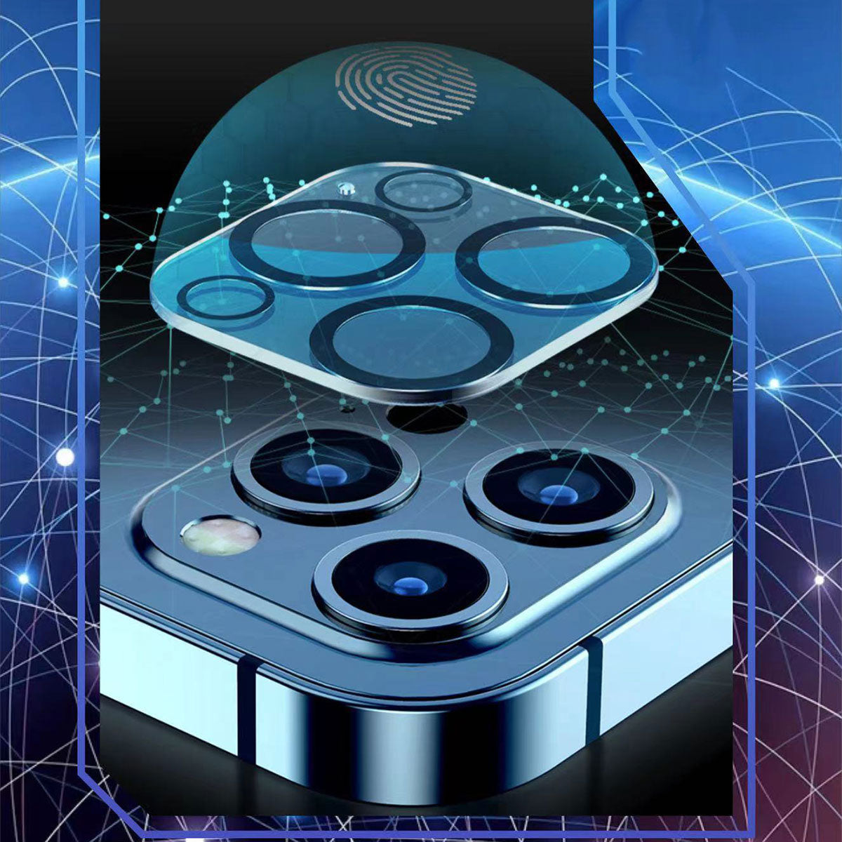Apple iPhone 15 Plus Go Des Lens Shield CL-14 Kamera Lens Koruyucu