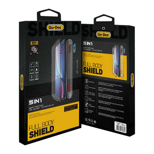 Apple iPhone 7 Plus Go Des 5 in 1 Full Body Shield Siyah