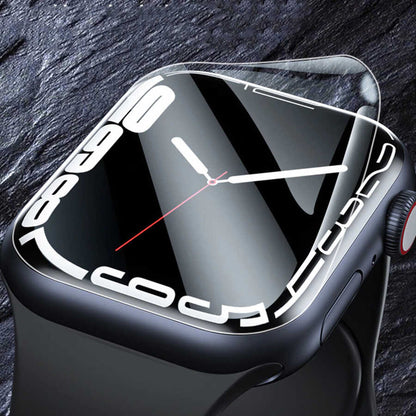 Apple Watch 40mm Go Des 2 in 1 Ekran Koruyucu Siyah