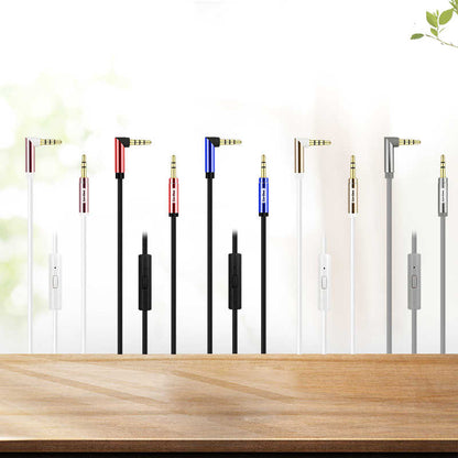 Go Des GAC-207 Aux Audio Kablo Kırmızı
