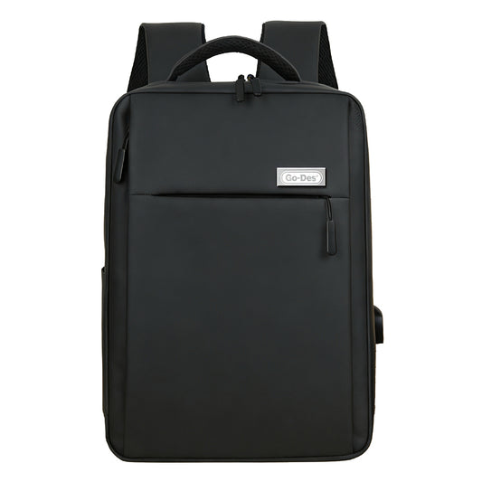Go Des GD-6002 Nefes Alabilen Kumaş Şok Emici Omuz Askılı Laptop ve Notebook Sırt Çantası
