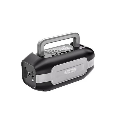 Go-Des GD-B636 LED Işıklı Araç Akü Acil Durum Takviye Güç Kaynağı ve Hava Kompresörü 10000mAh