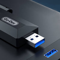 Go Des GD-BT318 Çift Bantlı 1200m 300Mbps 4 Antenli Kablosuz İnternet Sağlayıcı USB WiFi Adaptör
