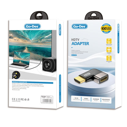 Go Des GD-CT081 HDTV HDMI Adaptör 8K HD 2.1 Versiyon Görüntü Aktarım Cihazı Siyah