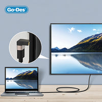 Go Des GD-CT082 HDTV HDMI Adaptör 8K HD 2.1 Versiyon Görüntü Aktarım Cihazı