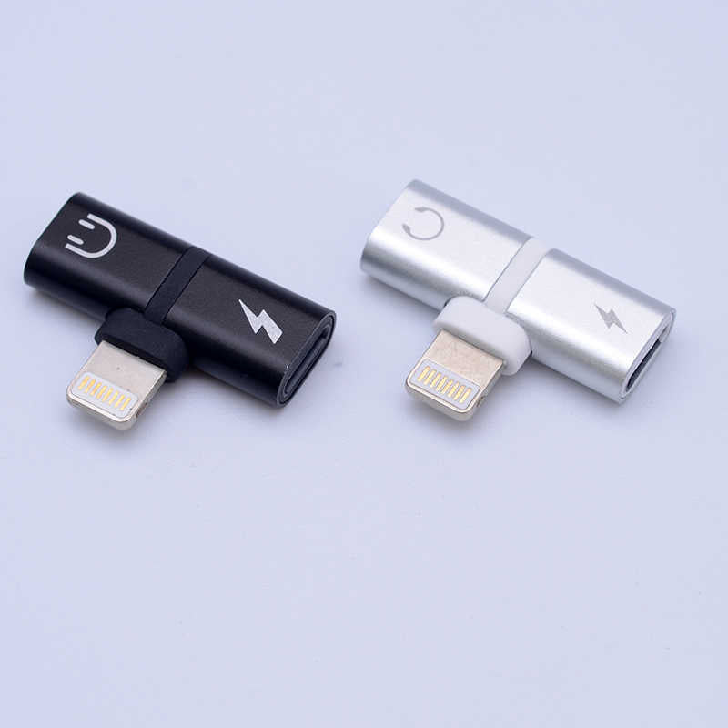 Go Des GD-CT013 2 in 1 Lightning Kulaklık ve Şarj Çevirici Connector Siyah