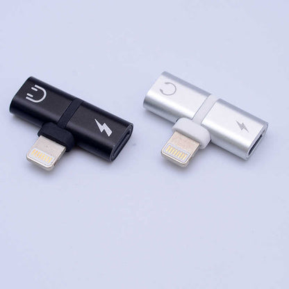 Go Des GD-CT013 2 in 1 Lightning Kulaklık ve Şarj Çevirici Connector Siyah