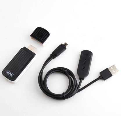 Go Des GD-DM566 Kablosuz HDMI Ses ve Görüntü Aktarıcı Siyah