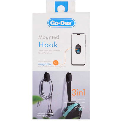 Go Des GD-G018 Kablo Düzenleyici Siyah