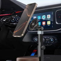 Go Des GD-HD253 M-safe Magnetik 360 Derece Dönebilen Bardaklık Tasarım Telefon Tutucu