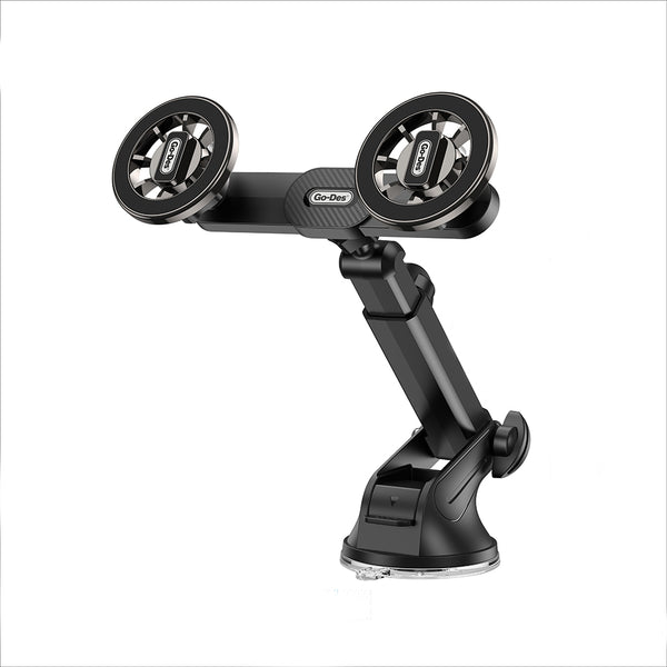 Go Des GD-HD363 360 Derece Dönebilen Uzatılabilir 2in1 Araç Telefon Tutucu