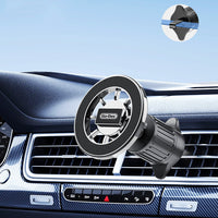 Go Des GD-HD366 M-safe Magnetik 360 Derece Dönebilen Havalandırma Tasarımlı Telefon Tutucu