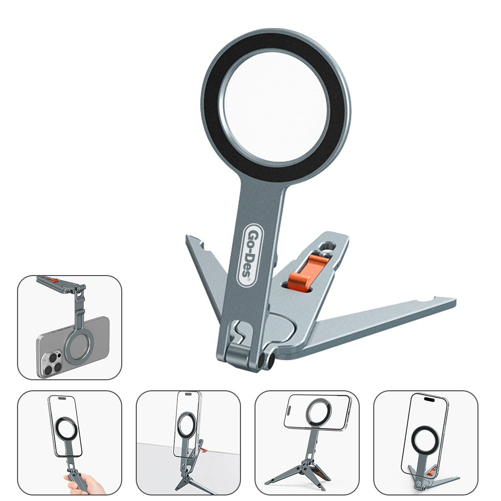 Go Des GD-HD377 270 Derece Dönebilen Çok Fonksiyonlu Magnetik Tripod