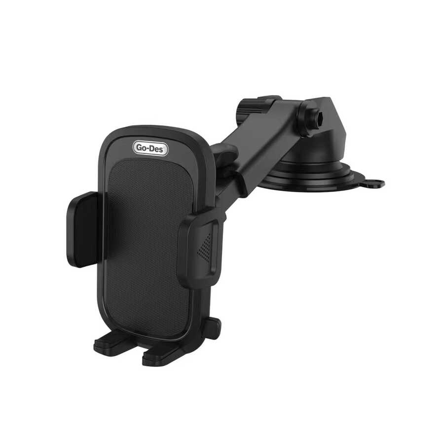 Go Des GD-HD692 2 in 1 Araç Telefon Tutucu Siyah