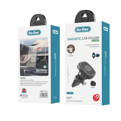 Go Des GD-HD763 Magnetik Araç Telefon Tutucu Siyah
