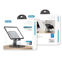 Go Des GD-HD776 Taşınabilir Katlanabilir 360 Dönebilen Metal Telefon ve Tablet Standı