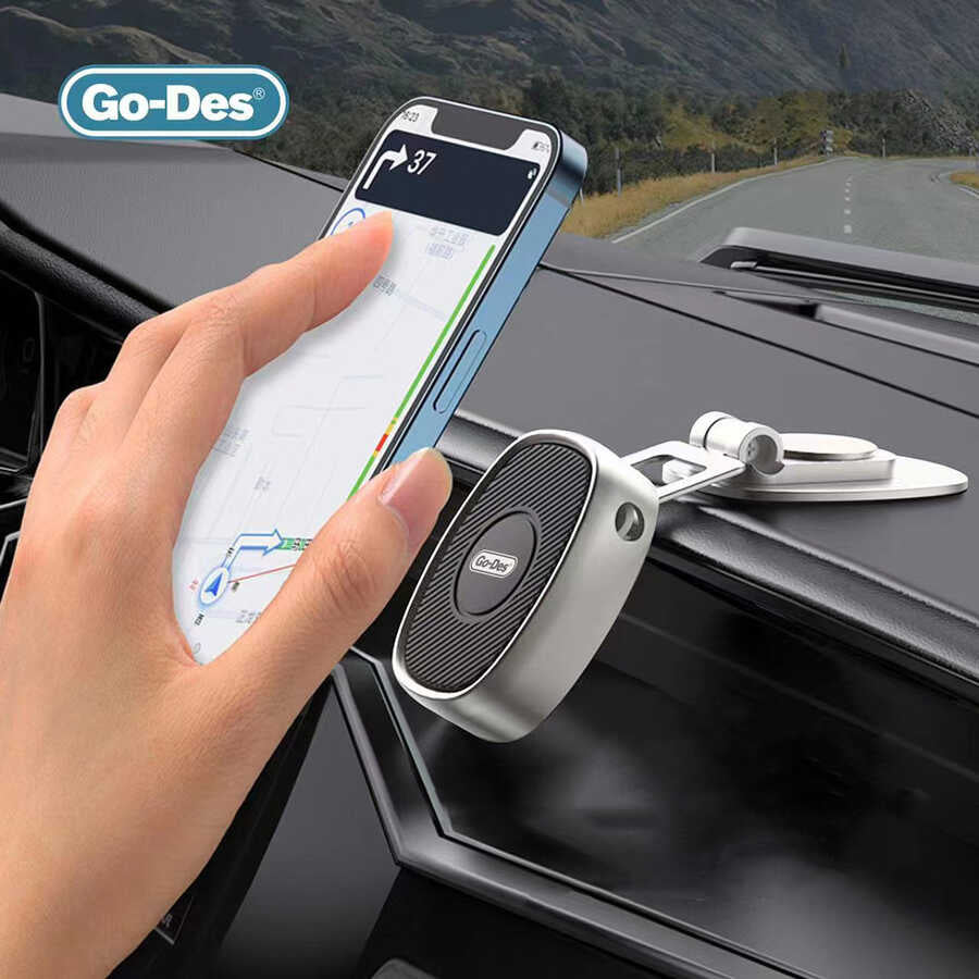 Go Des GD-HD788 Magnetic Araç Telefon Tutucu Siyah