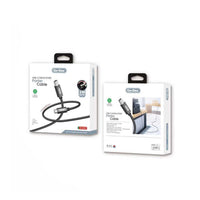 Go Des GD-HM837 Type-C to USB-B 2.0 Örgülü Yazıcı Kablosu 2M
