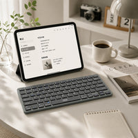 Go Des GD-KB325 Sessiz Tuş Tasarımlı Bluetooth Bağlantılı Kablosuz Klavye