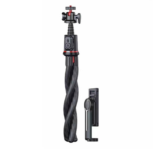 Go Des GD-ST86 Çok Fonksiyonlu Teleskopik Esneyebilen Uzaktan Kumanda Aparatlı Tripod Siyah