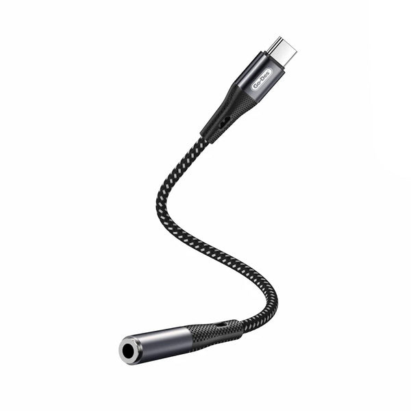 Go Des GD-UC165 Type-C to 3.5mm Hi-Fi Aux Çevirici Örgülü Ses Adaptörü