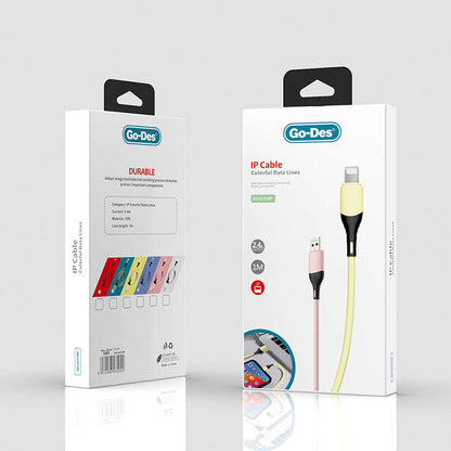 Go Des GD-UC519 Lightning Usb Kablo Beyaz