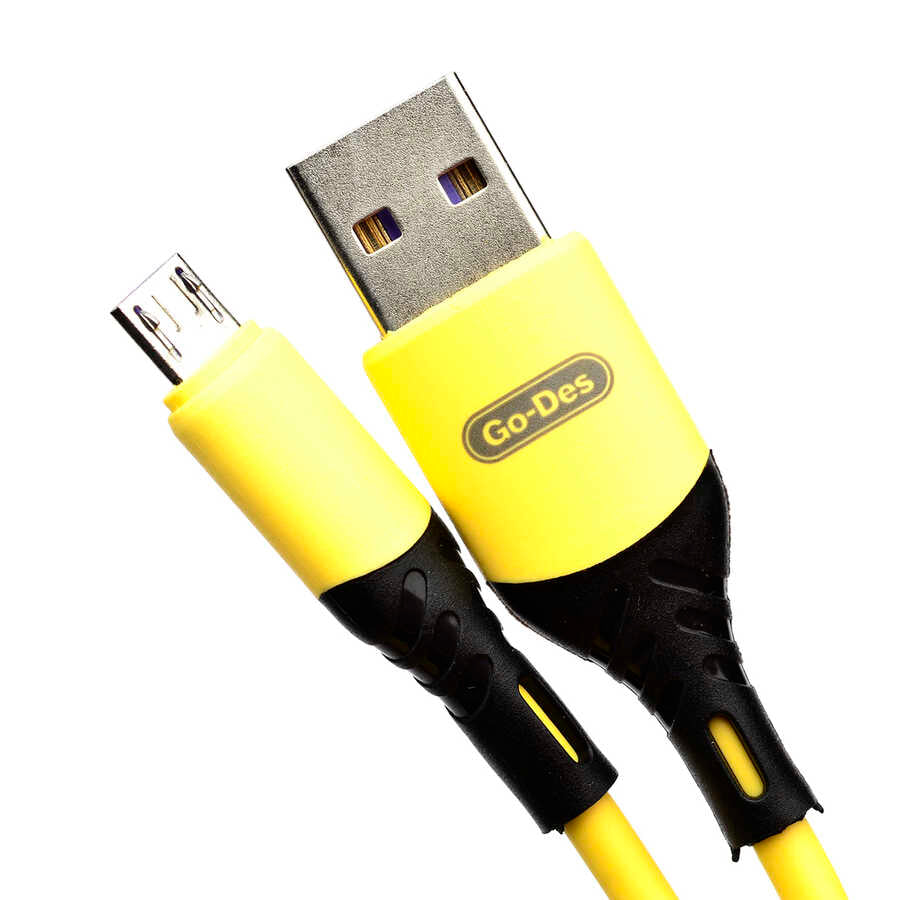 Go Des GD-UC519 Micro Usb Kablo Sarı