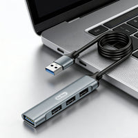 Go Des GD-UC701S USB3.0 + USB2.0 + USB1.1 + USB-A Bağlantılı 4in1 Hub